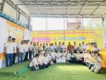 กิจกรรมทำบุญตักบาตรและร่วมกิจกรรมหล่อเทียนจำนำพรรษา ประจำปี