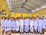 ทำบุญตักบาตรถวายพระราชกุศลและพิธีวางพานพุ่มเนื่องในวันคล้ายว
